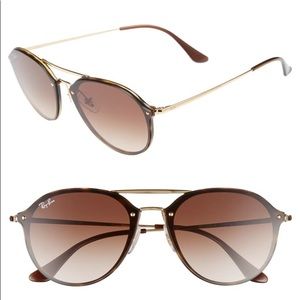 Ray Ban 62 mm gradient lens aviator